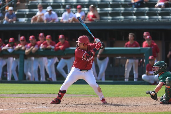 Rintaro Sasaki swinging a bat