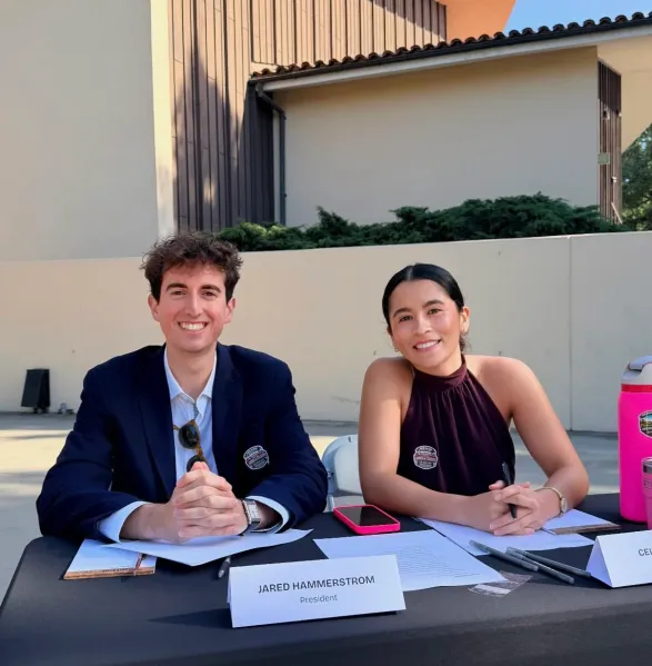 Jared Hammerstrom '27 and Celeste Vargas '27