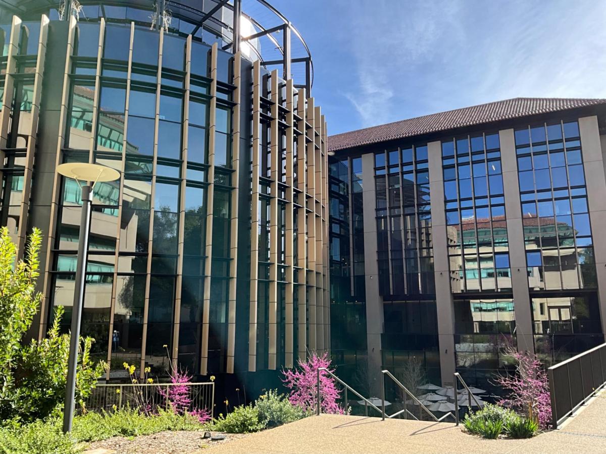 The life of a Stanford tree 1 Stanford's CoDa building;