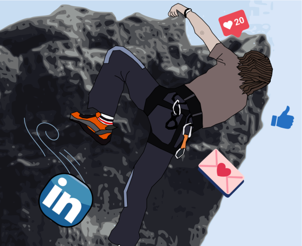 The social climbers in action