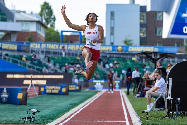 Alyssa Jones during the 2025 NCAA Outdoor Track and Field Championships on June 12, 2025.