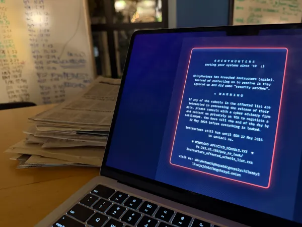 Canvas was shut down on Thursday by a criminal hacking group, threatening to release data if affected schools do not contact them and reach a settlement by May 12. (Photo: The Stanford Daily)