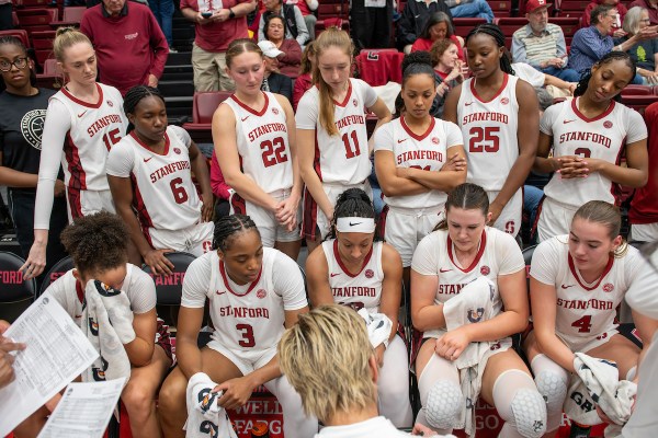 Stanford Womens Basketball at a game. (Photo: SUPRIYA LIMAYE/ISI PHOTOS)