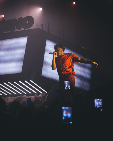Baby Keem transformed Fox Theater into the universe of “Ca$ino.” (Courtesy of Eerie Times)