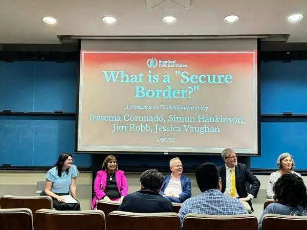 four panelists and a moderator