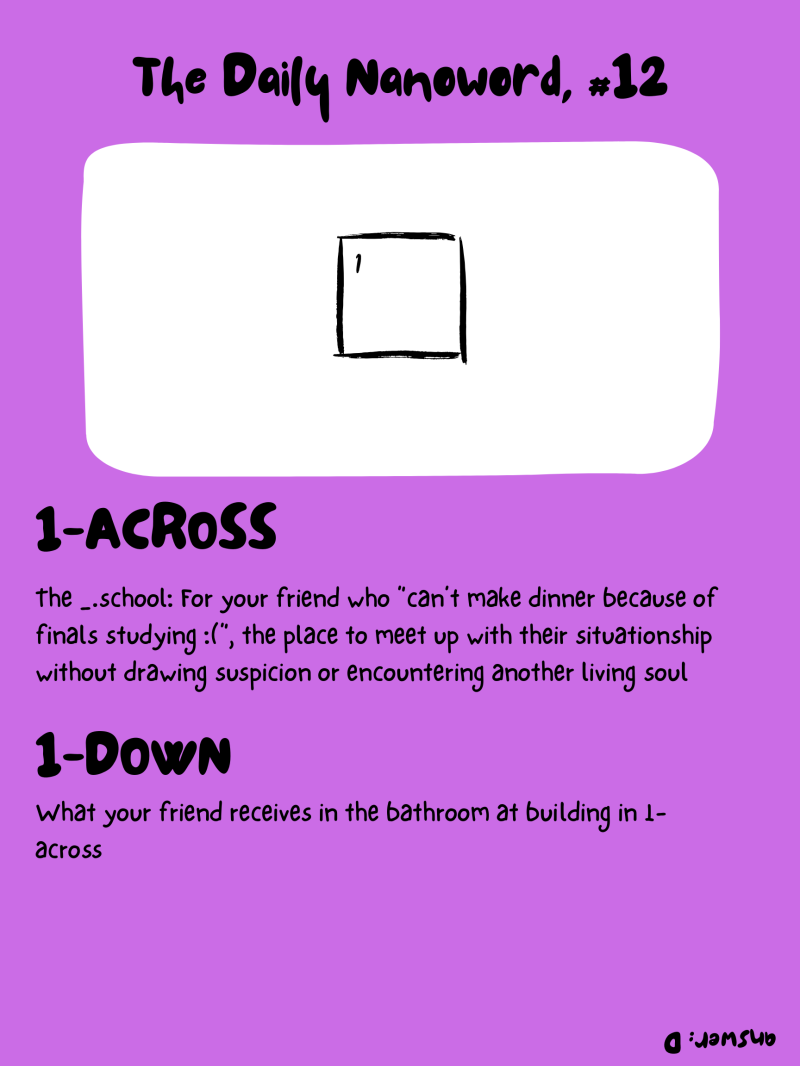 Nanoword #12 1 Nanoword #12