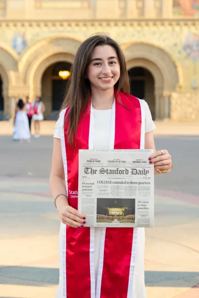 "This organization gave me a footing in the ground, rooted in place, Midwestern and all," writes Wase. (CAYDEN GU/The Stanford Daily)