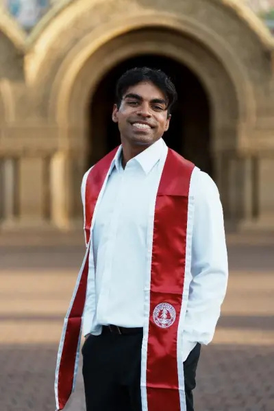 "I think about Stanford as a forest, a campus of infinite trees," writes Jain. (Photo: Courtesy of Nikhil Jain)