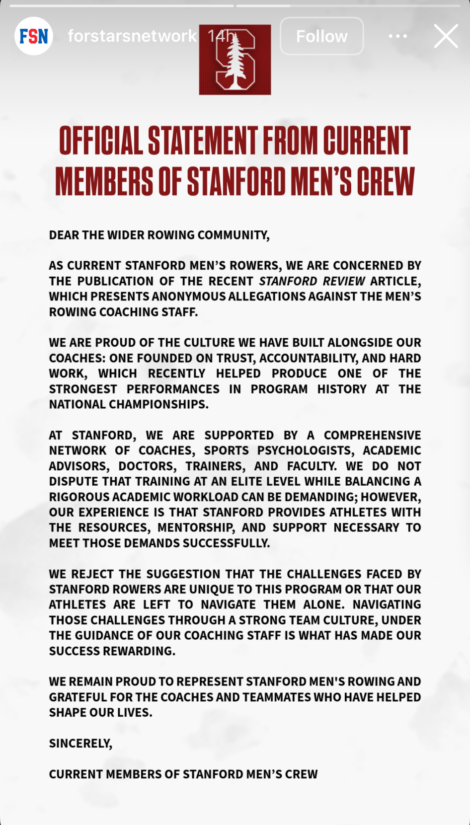 ‘A lack of humanity’: Former men’s rowers allege injury, neglect on Stanford team 1 ‘A lack of humanity’: Former men’s rowers allege injury, neglect on Stanford team