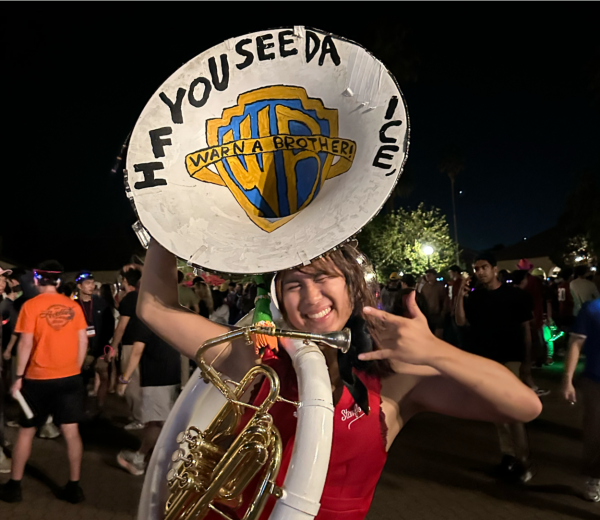 Jenny has one more piece of advice… (Photo: SOPHIA MITSUOKA/The Stanford Daily)