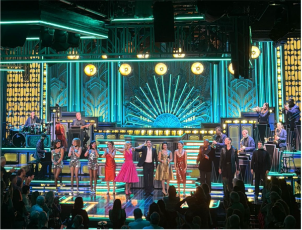 Performers taking their final bow