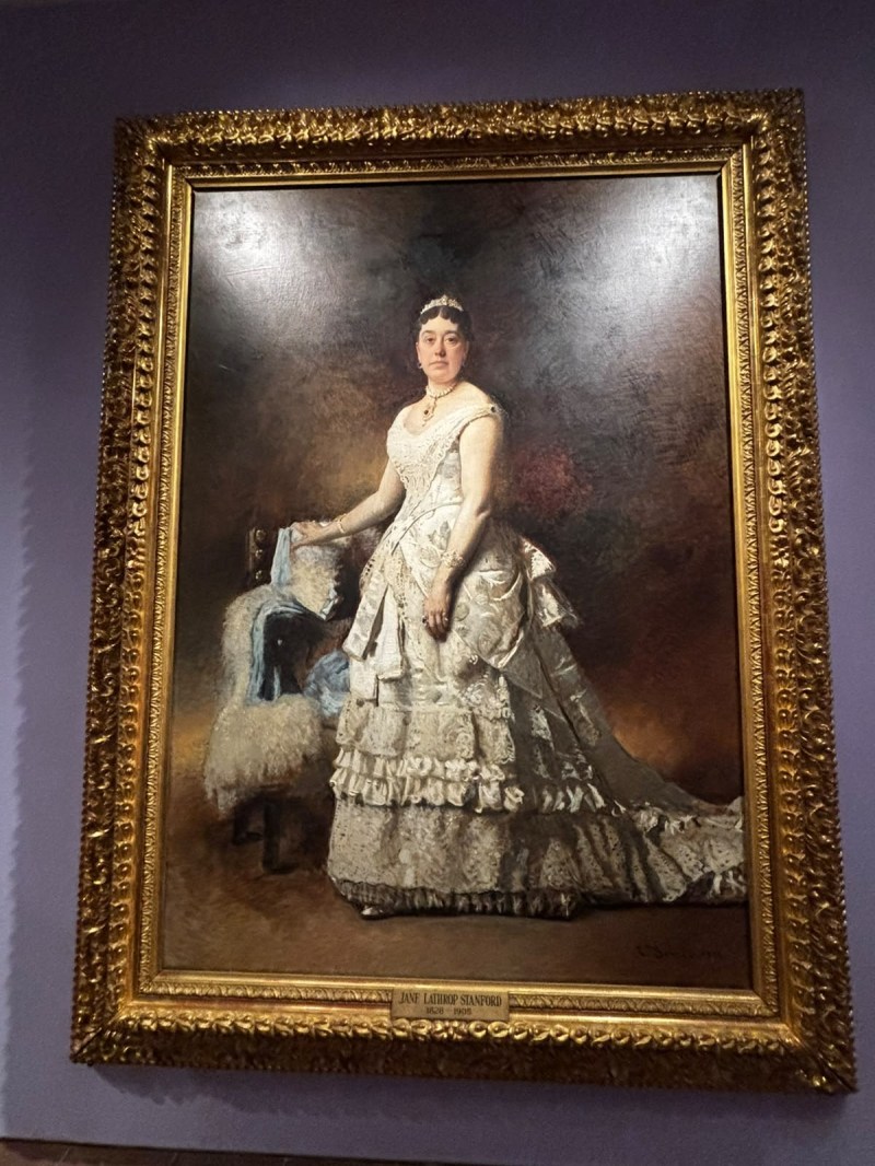 Jane, the Virgo: Cantor exhibition finds Stanford's founder in half-mourning 1 Jane, the Virgo: Cantor exhibition finds Stanford's founder in half-mourning